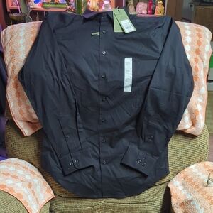 Goodfellow & Co Black Casual Button Down Shirt